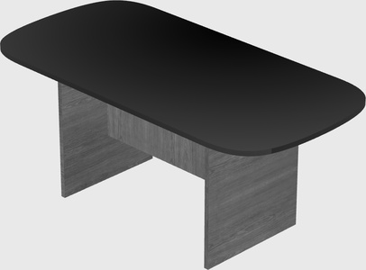 Modern oval meeting table