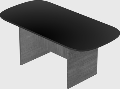 Modern oval meeting table
