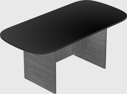 Modern oval meeting table