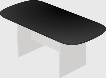 Modern oval meeting table