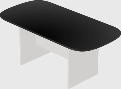 Modern oval meeting table