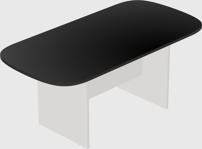 Modern oval meeting table