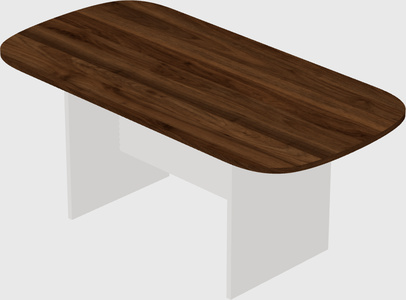 Modern oval meeting table