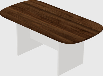 Modern oval meeting table