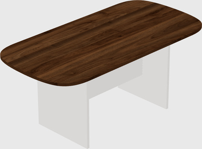 Modern oval meeting table