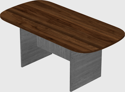 Modern oval meeting table