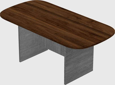 Modern oval meeting table
