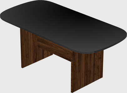 Table de réunion ovale moderne