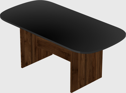 Table de réunion ovale moderne