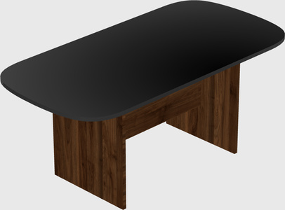 Table de réunion ovale moderne