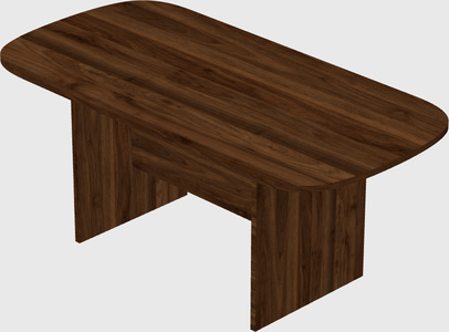 Modern oval meeting table