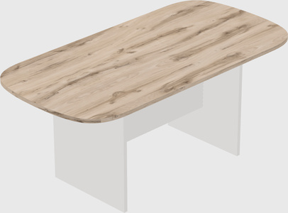 Modern oval meeting table