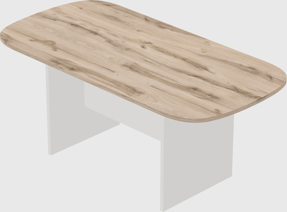 Modern oval meeting table