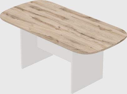Modern oval meeting table
