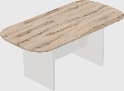 Modern oval meeting table