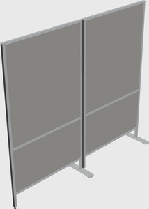 Freestanding straight line walls