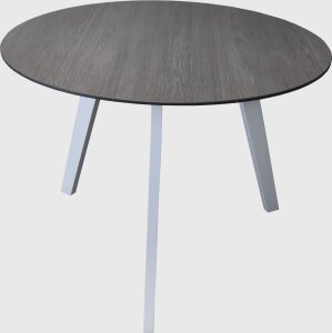Round Meeting Table - Solid Wood Frame