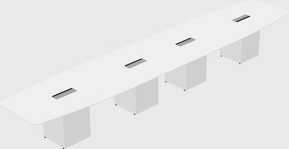 Boat-shaped Meeting Table