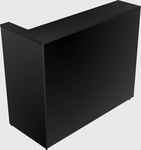 Reception desk return
