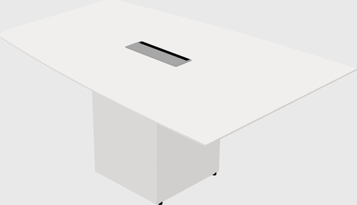 Off-wall meeting table