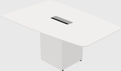 Off-wall meeting table