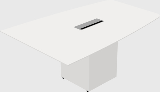 Off-wall meeting table