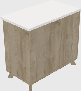 Sliding door cabinet