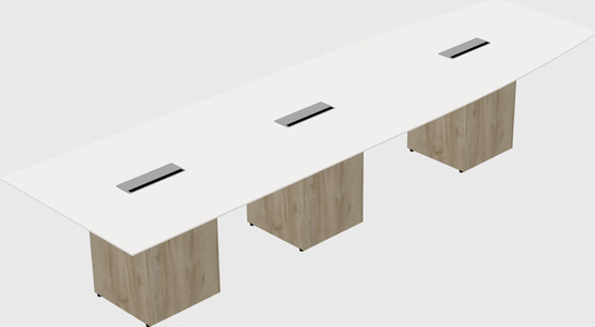 Off-wall meeting table