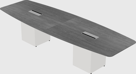 Mesa de reuniones en forma de barco