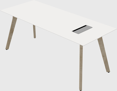 Rectangular desk