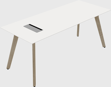 Rectangular desk