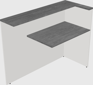 Reception Desk Return