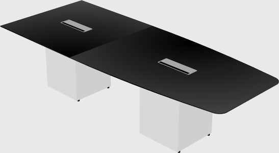 Off-wall meeting table