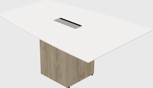 Off-wall meeting table