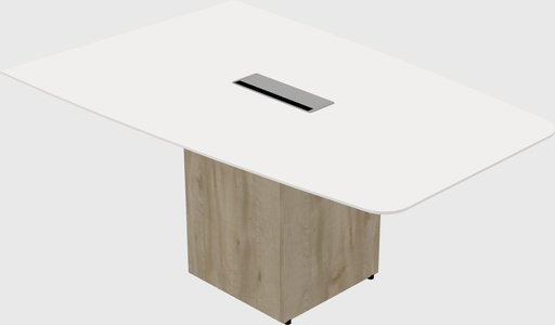 Off-wall meeting table