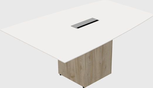Off-wall meeting table