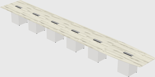 Off-wall meeting table