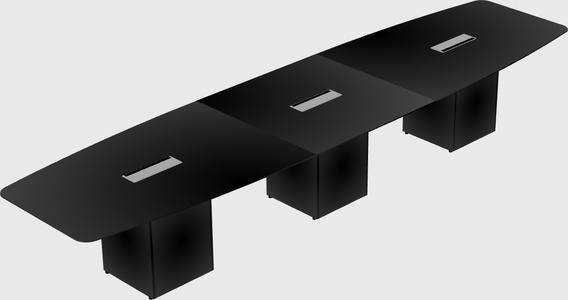 Boat-shaped Meeting Table