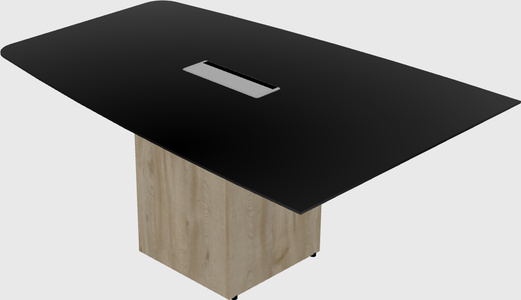 Off-wall meeting table