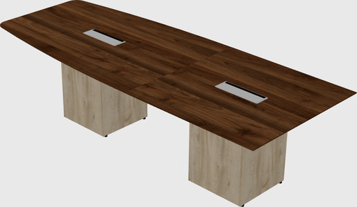 Off-wall meeting table