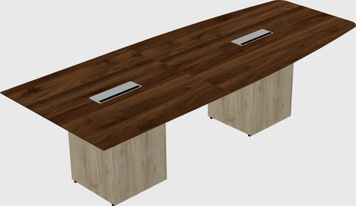 Off-wall meeting table
