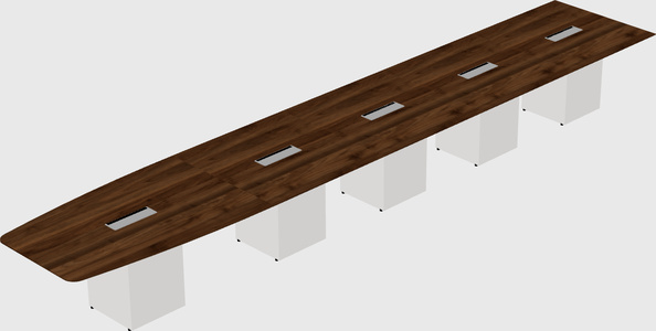Off-wall meeting table