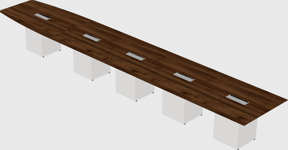 Off-wall meeting table