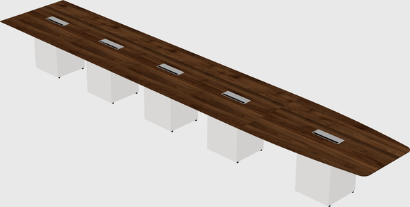 Off-wall meeting table