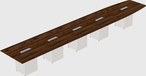 Off-wall meeting table
