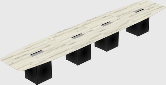 Boat-shaped Meeting Table