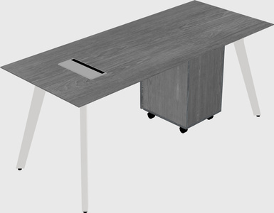 Rectangular desk
