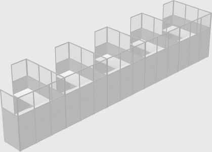 Cubicolo condiviso a forma di l