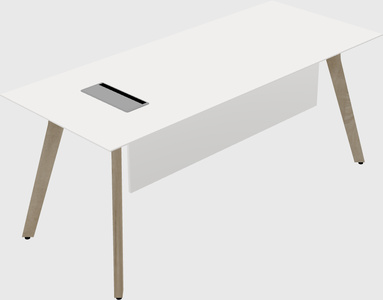 Rectangular desk