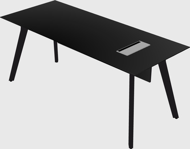 Rectangular desk